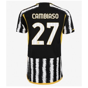 Juventus Andrea Cambiaso #27 Replika Hjemmebanetrøje Dame 2023-24 Kortærmet